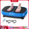 MERACH EMS Vibration Plate Fitness Machine WholeBody Toning Lymphatic Support Weight Management 0