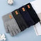 Winter Touchscreen Fingerless Gloves PlushLined Knitted Warm Gloves For Men Women 4