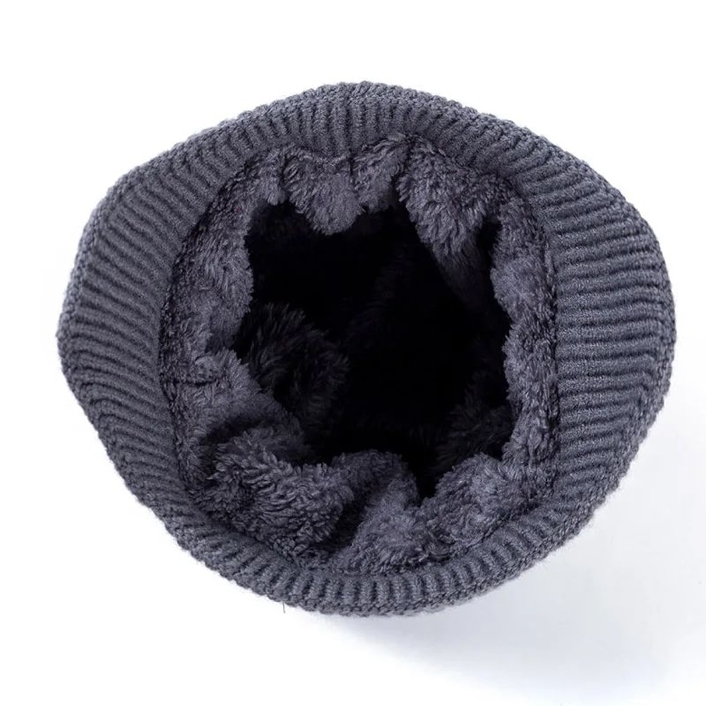 ArcticShield Knit Earflap Beanie Winter Ear Protection Hat For Men Women 5