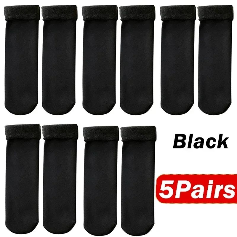 Womens Thermal Socks 15 Pairs Thick Winter Cashmere Wool Socks For Boots Cozy Home Wear 10