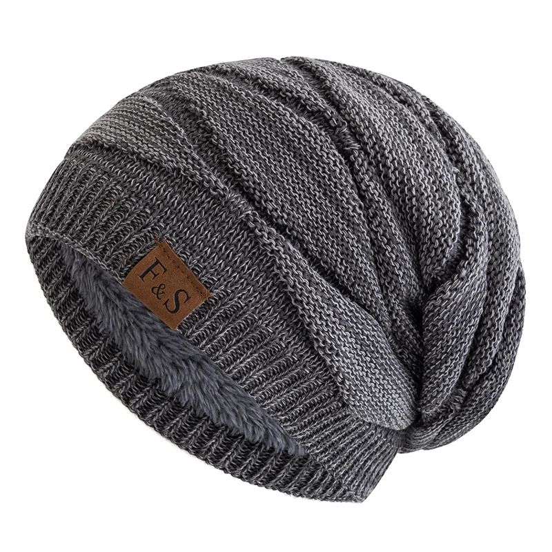 ArcticSoft Fleece Lined Slouchy Beanie Unisex Knitted Winter Hat For Men Women 1