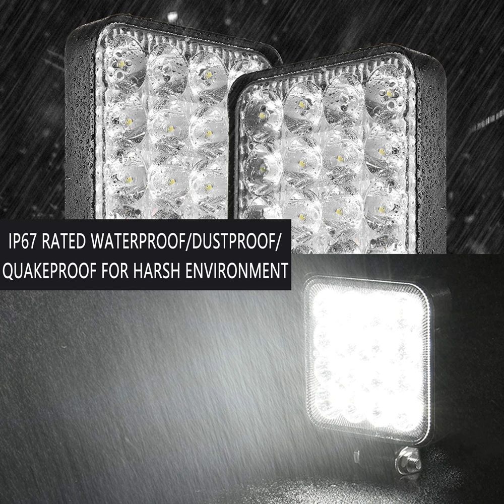 HighPerformance LED Light Bar 42W48W For Offroad Trucks SUVs Boats 2