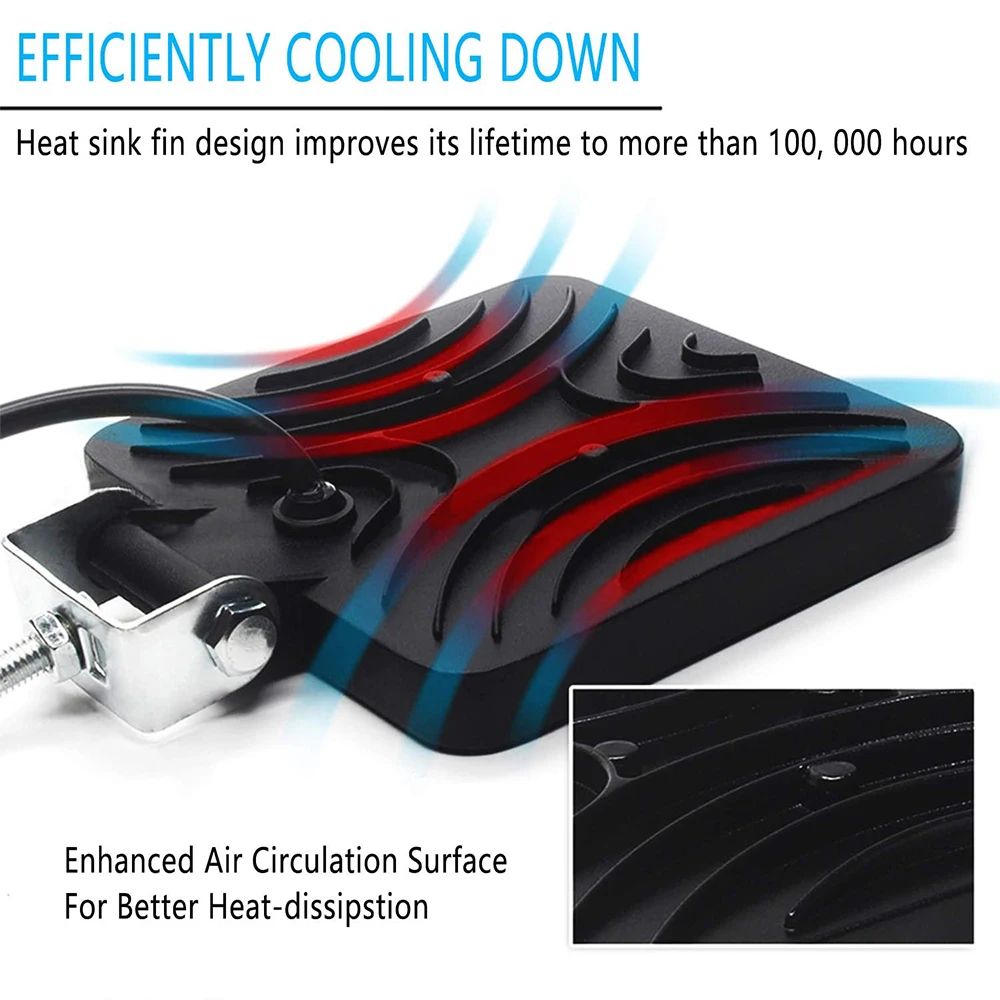 HighPerformance LED Light Bar 42W48W For Offroad Trucks SUVs Boats 3