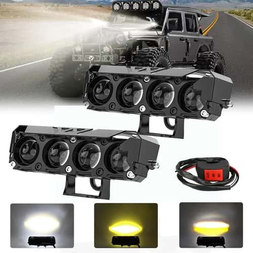 220W UltraBeam LED Off-Road Driving Light for 12V/24V Trucks & ATVs