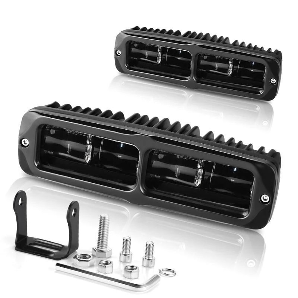 AllTerrain 6 Offroad LED Light Bar UltraBright 6D Work Driving Light For 12V24V Trucks ATVs SUVs 7