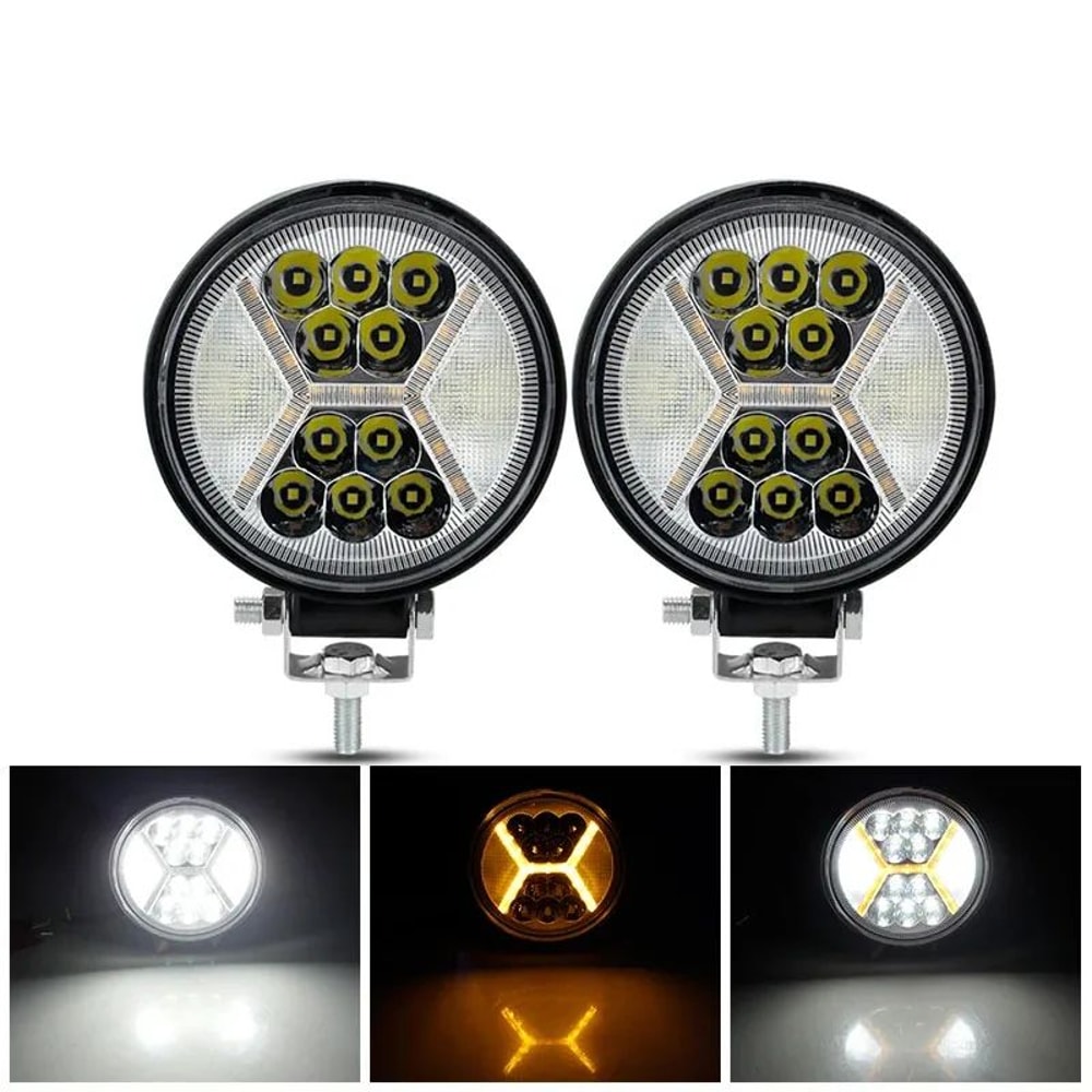 HighPerformance 4Inch LED Work Light Bar Spot Flood Offroad Driving Light 7