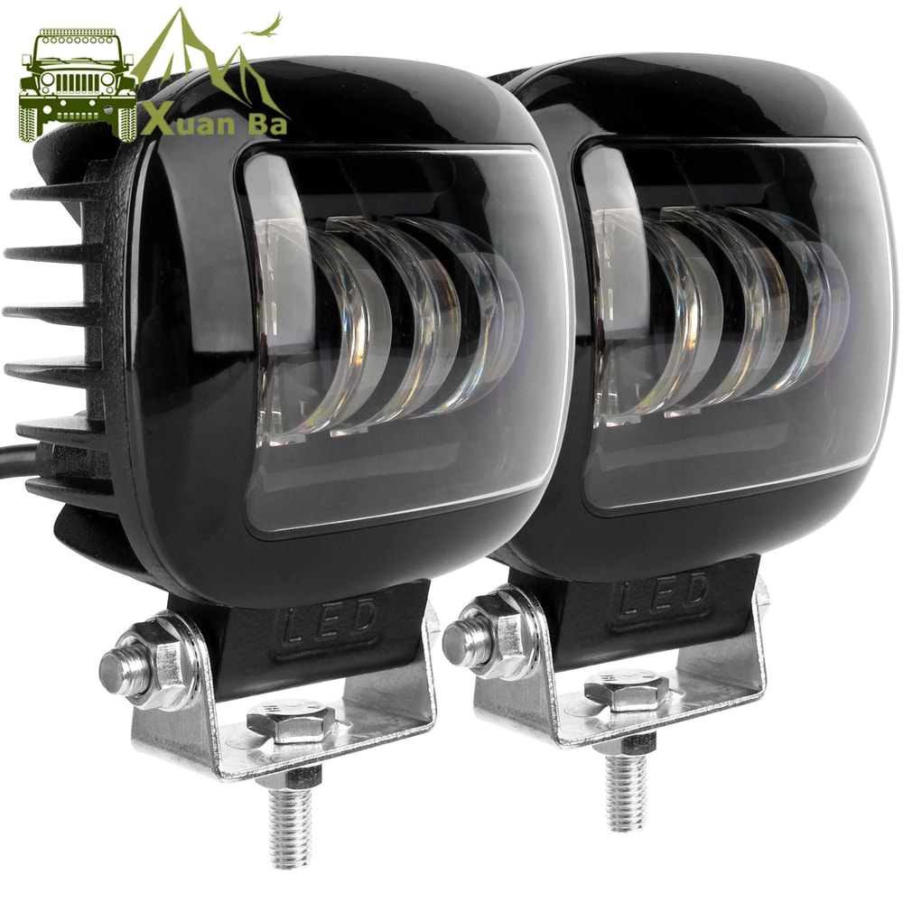HighIntensity 5Inch LED Fog Lights For OffRoad Trucks 4x4 Vehicles 6