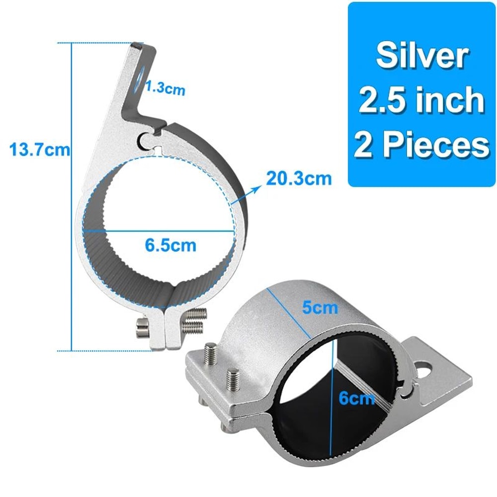 Universal Tube Clamp Light Mount Brackets For 23 Bars LED Light Bar Mount Bracket For Bull Bar Ro 7
