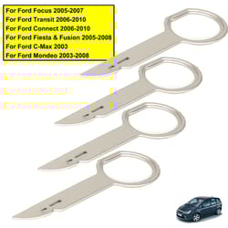 ford radio removal keys – 2 pair car stereo removal tool set for focus, fiesta, mondeo & transit