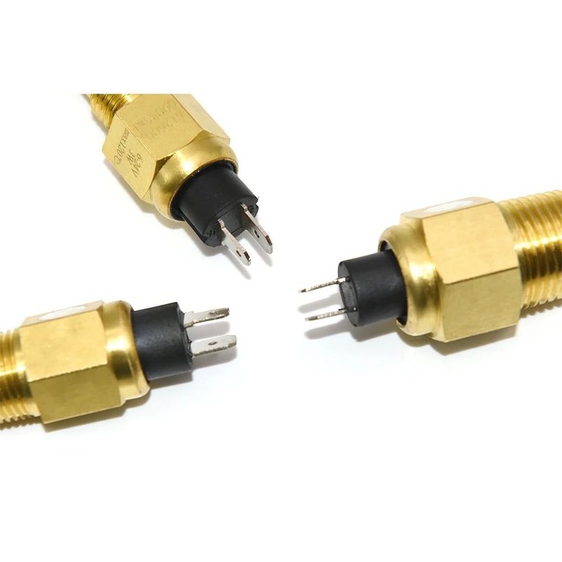 Universal Water Temperature Sensor 38NPT 12NPT Precision VDO Water Temp Sensor For Cars Trucks B 5