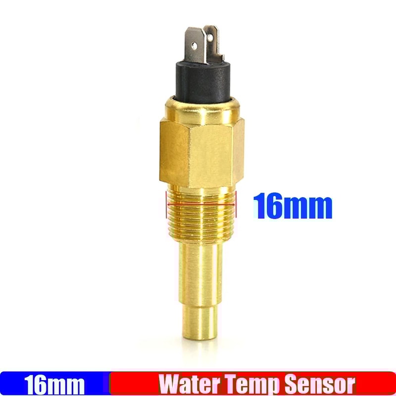 Universal Water Temperature Sensor 38NPT 12NPT Precision VDO Water Temp Sensor For Cars Trucks B 8