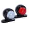 24V DualColor LED Side Marker Truck Trailer Outline Marker Light Set 2Pack 6