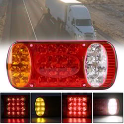 heavy-duty led trailer tail light kit – 12v/24v waterproof truck brake & turn signal lights