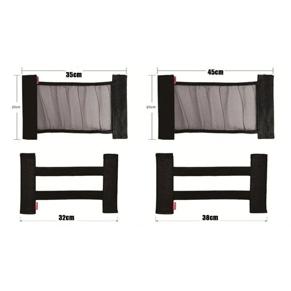 Trunk Cargo Net Car Trunk Organizer Elastic Mesh Storage Net With Fixing Straps 5