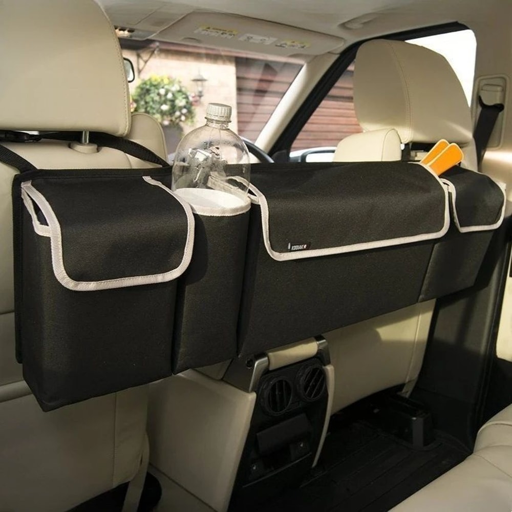 Backseat Hanging Car Trunk Organizer For SUV With 4 Storage Pockets 0
