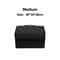 Premium Car Trunk Organizer Collapsible PU Leather Car Storage Box For SUV Sedan 6