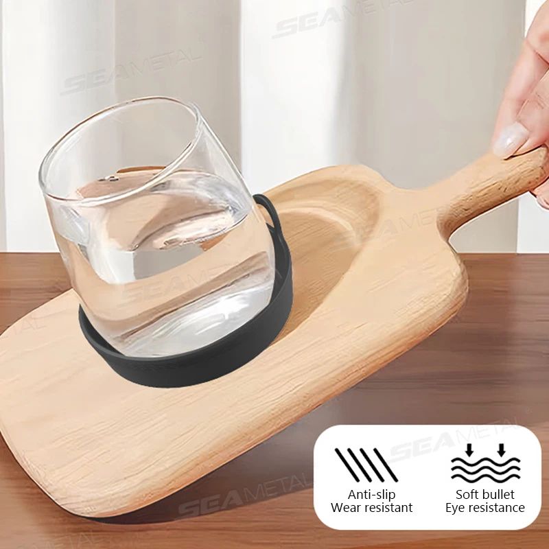 BLALION Universal Silicone Cup Holder Coasters 2Pack Quiet NonSlip Inserts For Cleaner Cup Holders 4