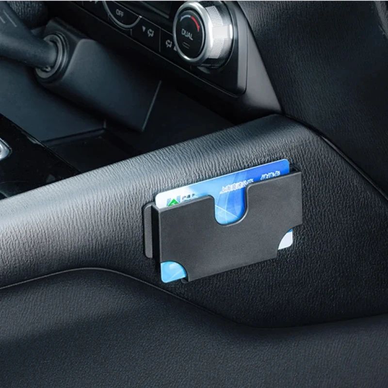 Universal Car Sun Visor Card Holder Organizer MultiFunction Auto Card Storage Box 3