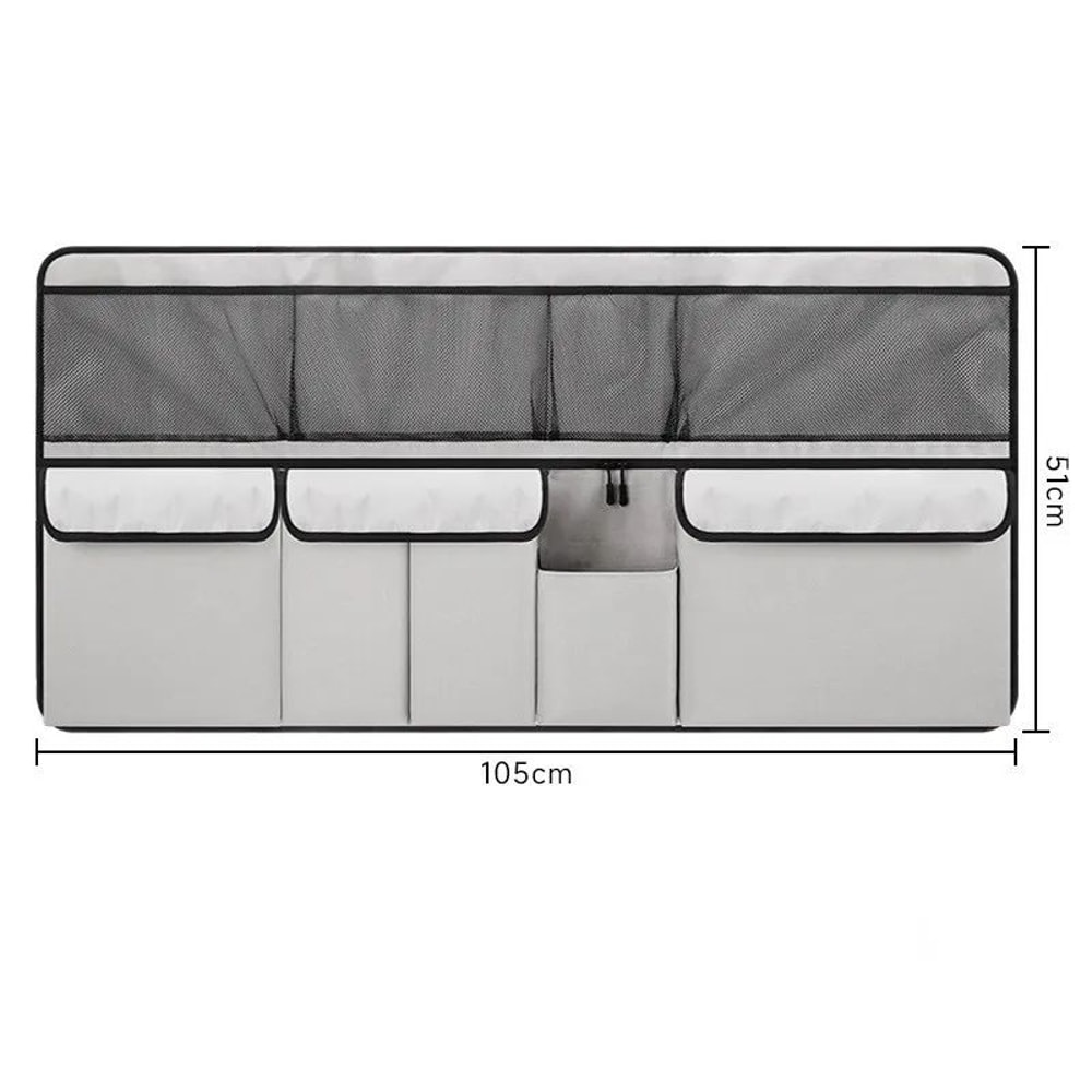 Universal Elastic Mesh Car Trunk Organizer SeatBack Storage Net Pocket 4