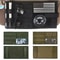Tactical MOLLE Car Visor Organizer Pouch Secure EDC Storage For Cards Phone Pens Gear 3