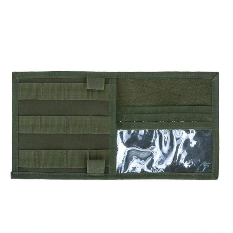Tactical MOLLE Car Visor Organizer Pouch Secure EDC Storage For Cards Phone Pens Gear 6