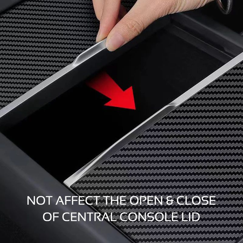 Tesla Model 3 Model Y 20242026 Center Console Cover Protector Premium Matte Control Panel Film 2