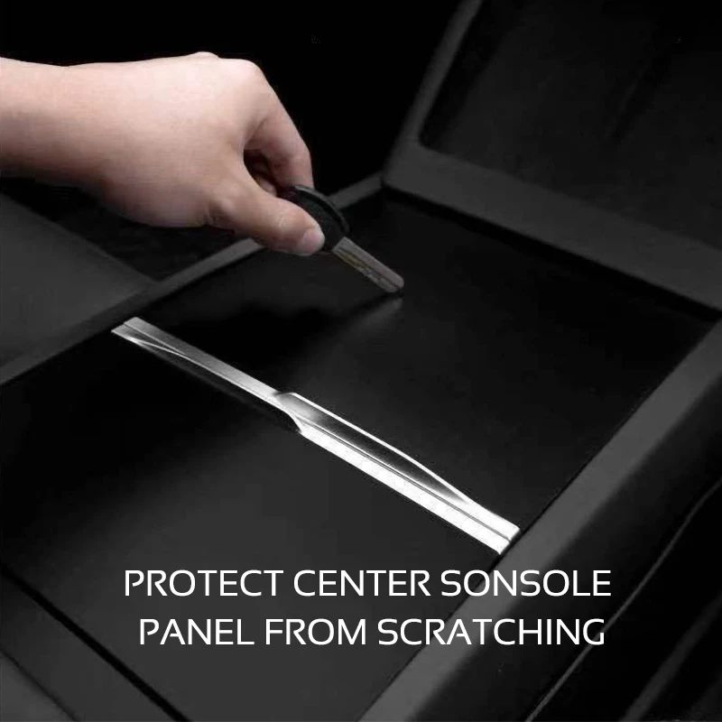 Tesla Model 3 Model Y 20242026 Center Console Cover Protector Premium Matte Control Panel Film 3