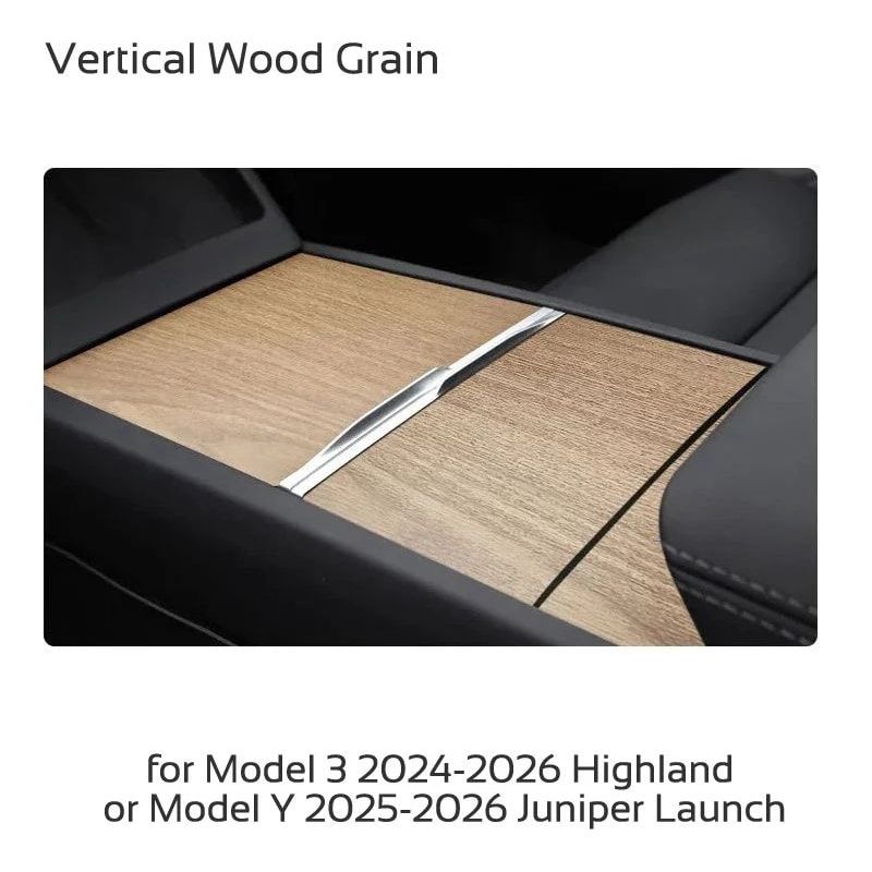 Tesla Model 3 Model Y 20242026 Center Console Cover Protector Premium Matte Control Panel Film 7