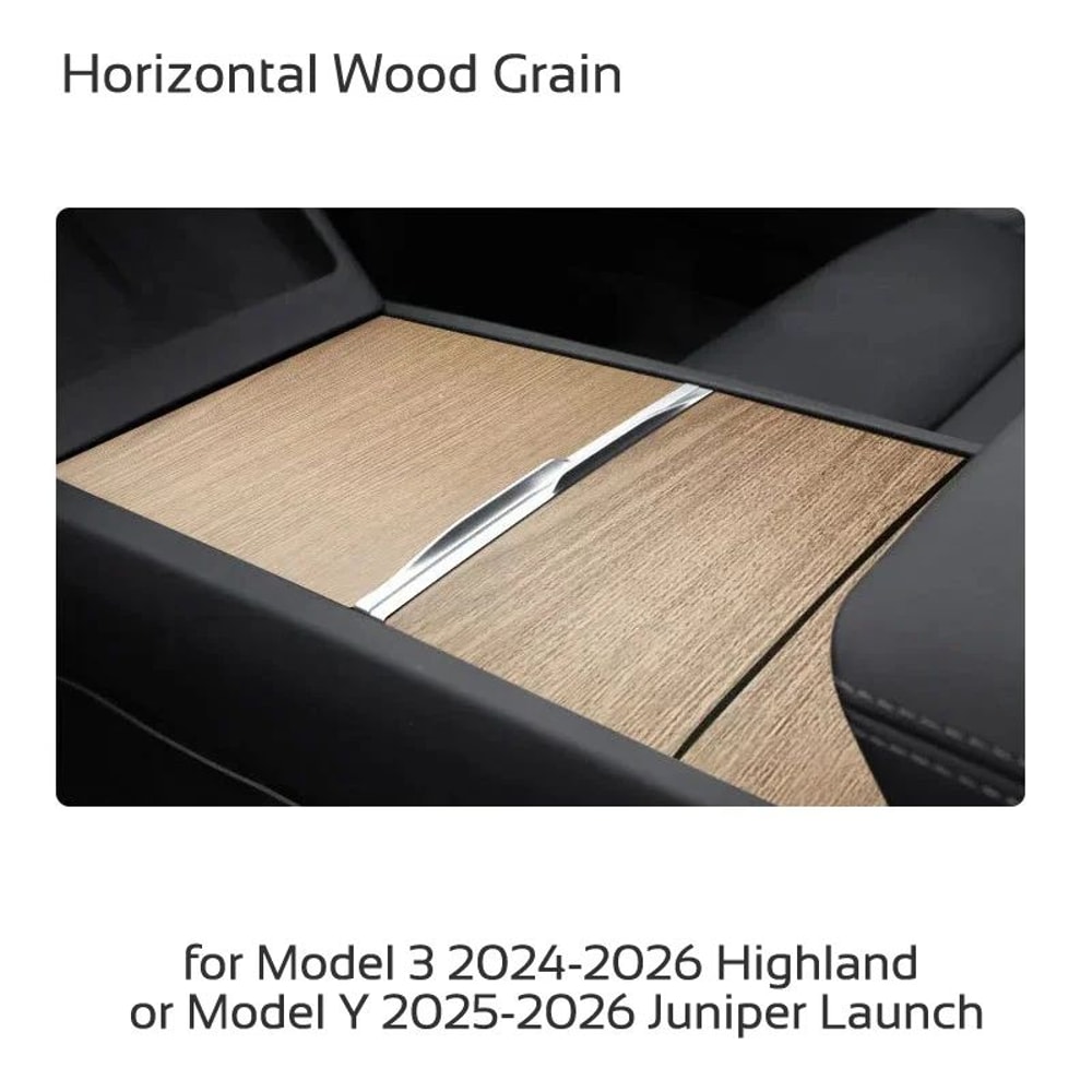 Tesla Model 3 Model Y 20242026 Center Console Cover Protector Premium Matte Control Panel Film 8