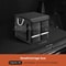SEAMETAL 110L Car Trunk Organizer Foldable Waterproof Trunk Storage Box For Camping Travel 6
