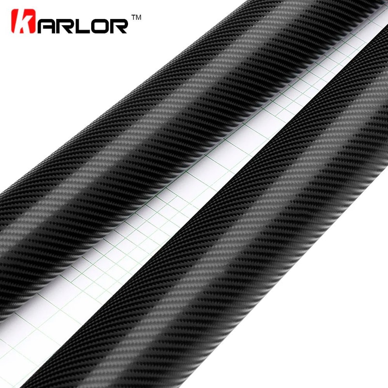 HighGloss 4D Carbon Fiber Wrap Roll DIY Car Vinyl Wrap For Hood Roof Trim 60 X 79 Inches 1