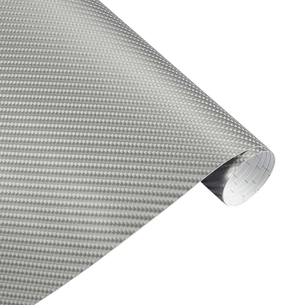 HighGloss 4D Carbon Fiber Wrap Roll DIY Car Vinyl Wrap For Hood Roof Trim 60 X 79 Inches 7