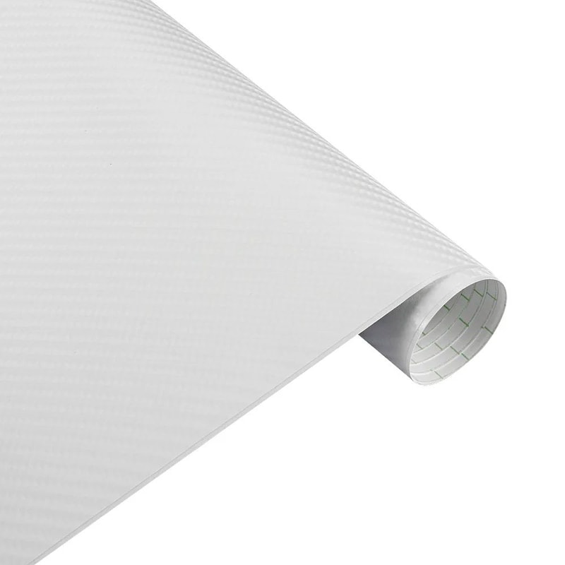 HighGloss 4D Carbon Fiber Wrap Roll DIY Car Vinyl Wrap For Hood Roof Trim 60 X 79 Inches 8