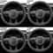 LuxeGrip Cowhide Suede Steering Wheel Cover Universal 3738cm AntiSlip Wrap 4