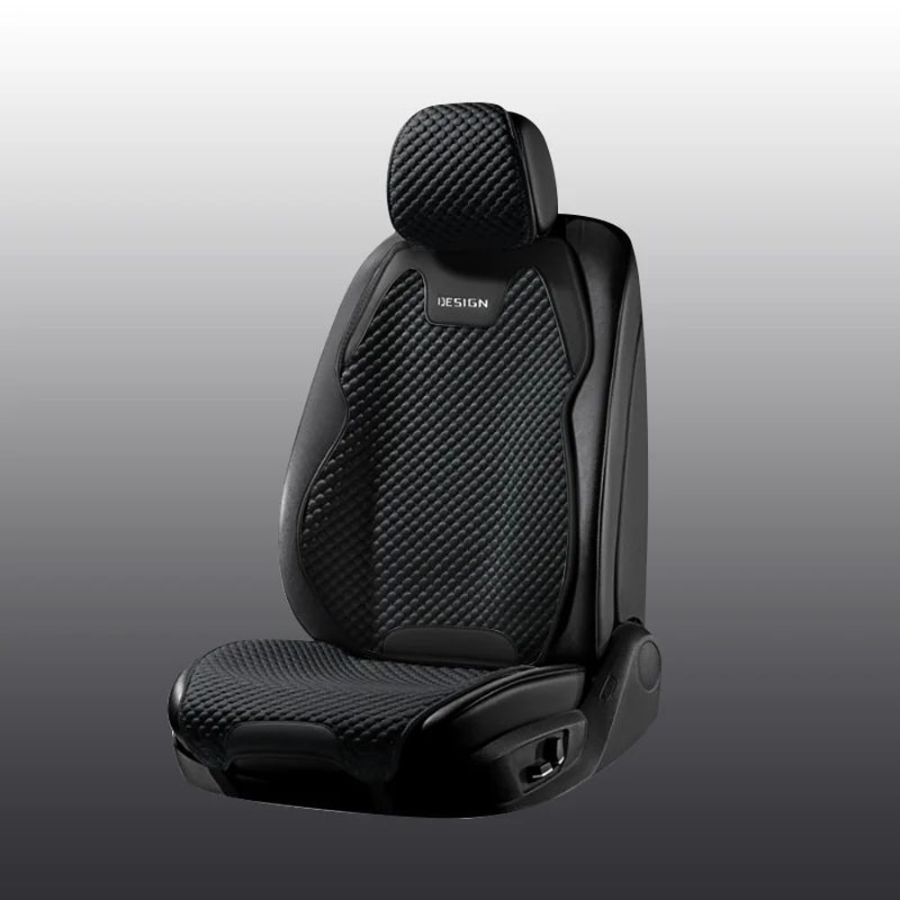 ArcticBreeze Ice Silk Cooling Car Seat Cushion Breathable Universal Front Seat Cover 7