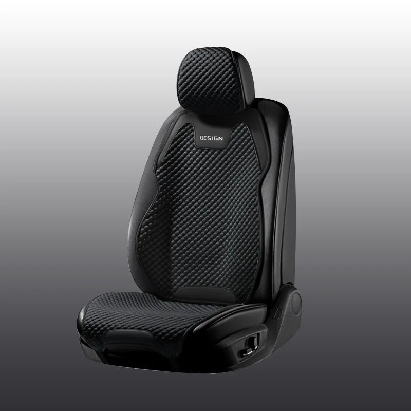 ArcticBreeze Ice Silk Cooling Car Seat Cushion Breathable Universal Front Seat Cover 7