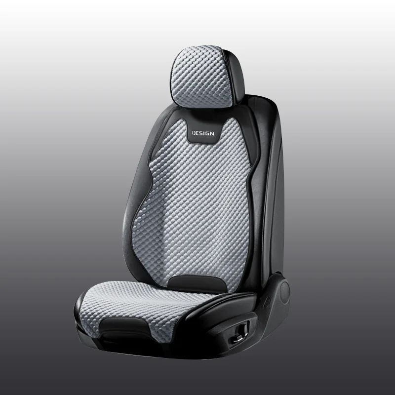 ArcticBreeze Ice Silk Cooling Car Seat Cushion Breathable Universal Front Seat Cover 6