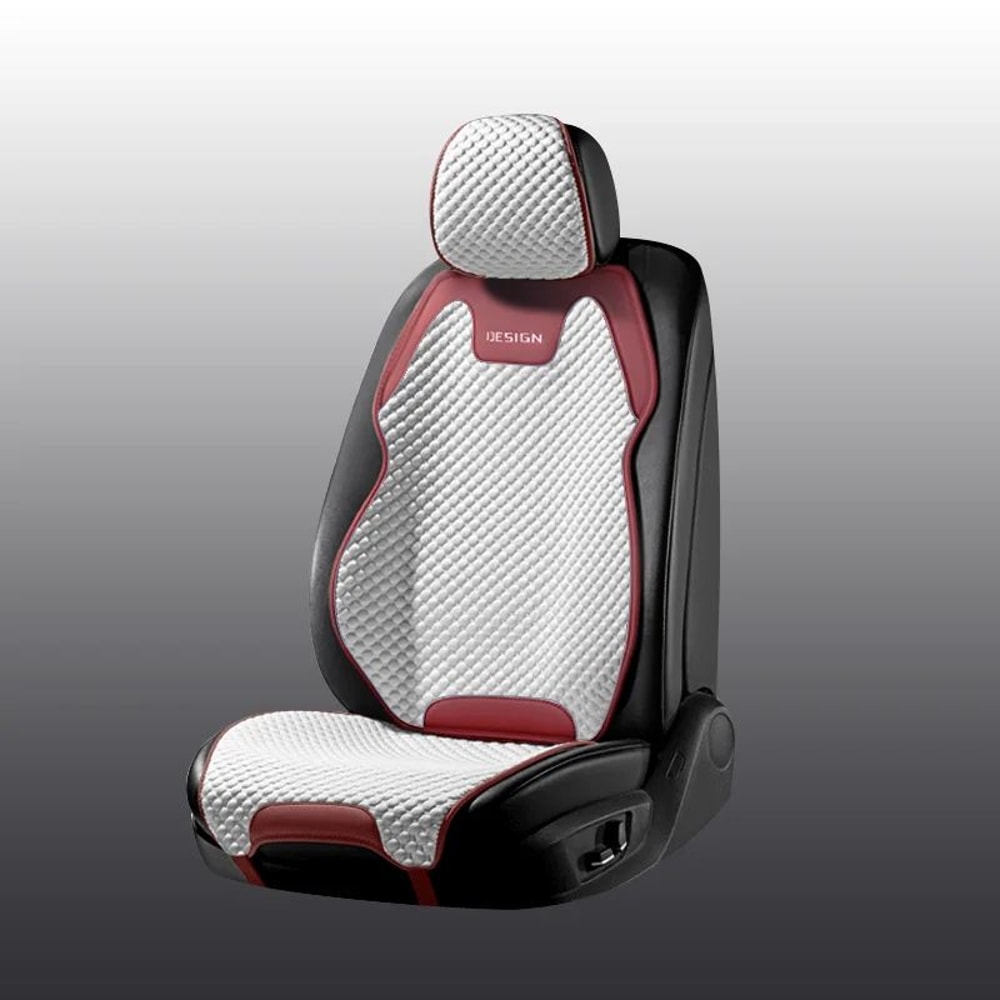 ArcticBreeze Ice Silk Cooling Car Seat Cushion Breathable Universal Front Seat Cover 9