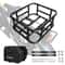 AllTerrain Rear Bike Basket Bag Large Capacity Rear Bike Basket For EBikes Cargo Racks 8