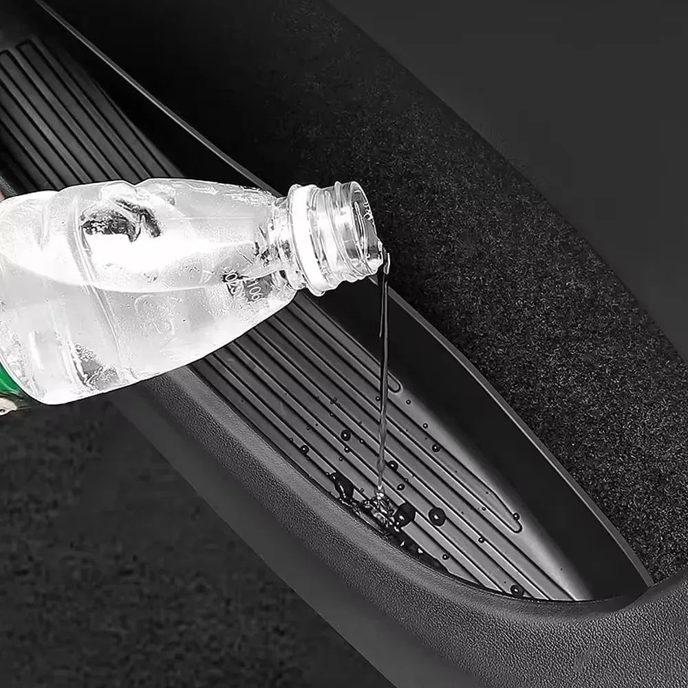 Tesla Model Y Juniper Door Handle Storage Box Set Front Rear Door Organizer Trays 4