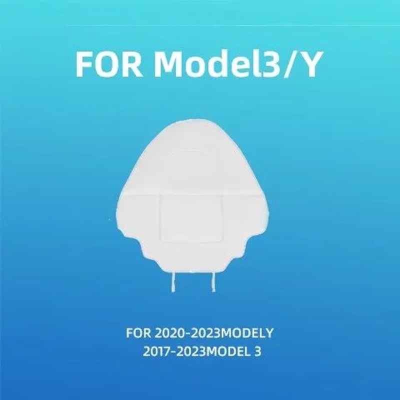 Premium Leather Tesla Seat Back Protector For Model Y Model 3 8