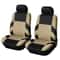 Universal Embroidered Car Seat Covers Set With Organizer Pockets 15