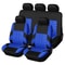 Universal Embroidered Car Seat Covers Set With Organizer Pockets 10