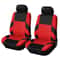 Universal Embroidered Car Seat Covers Set With Organizer Pockets 14
