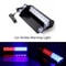Universal 8LED Car Emergency Strobe Light 12V Red Blue Flashing Grill Beacon 4
