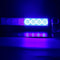 Universal 8LED Car Emergency Strobe Light 12V Red Blue Flashing Grill Beacon 6