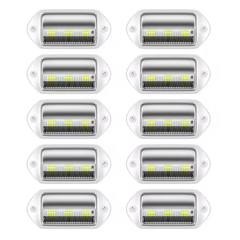 HighIntensity Waterproof LED License Plate Light Kit For Truck Trailer 9