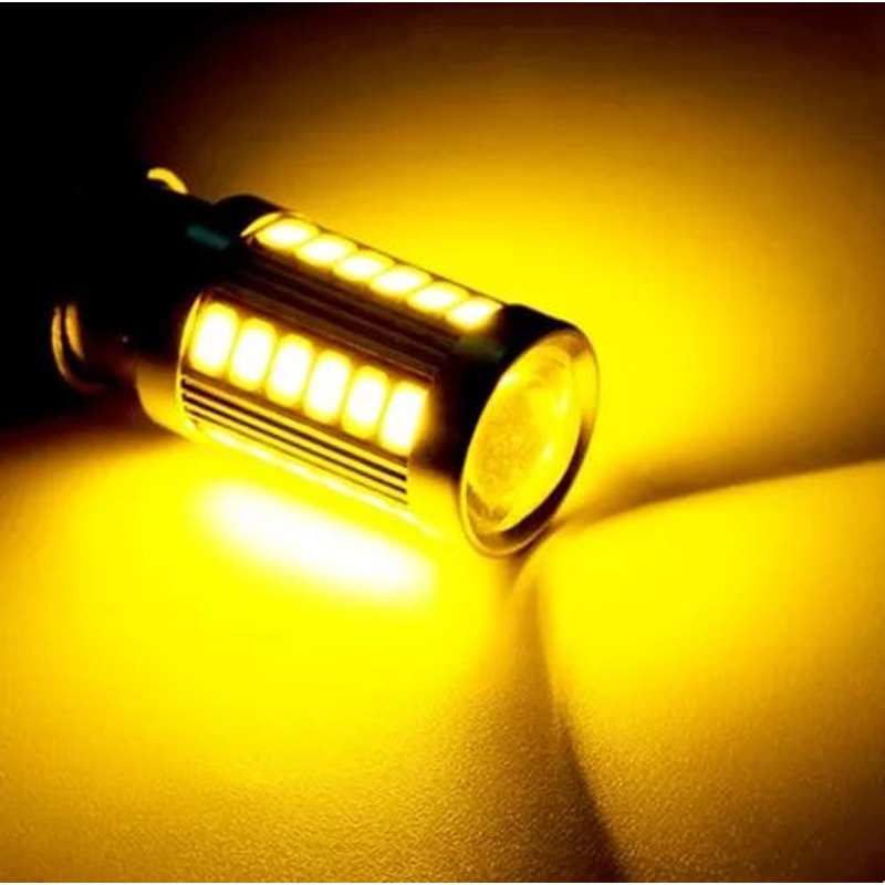 2Pack 7000K White 1156 1157 LED Bulbs For Brake Reverse Turn Signal Lights BA15S BAY15D P21W 8