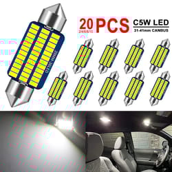 premium canbus led festoon bulbs 12v – ultra-bright c5w interior & license plate light upgrade