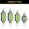 Premium Canbus LED Festoon Bulbs 12V UltraBright C5W Interior License Plate Light Upgrade 1